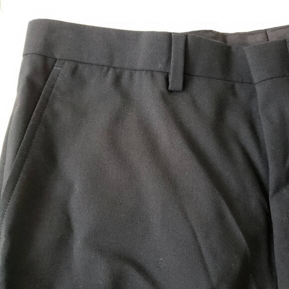 NEW Jay Godfrey Cintas Dress Career Pants Trousers Black Wool Blend Women 32 - Picture 6 of 11